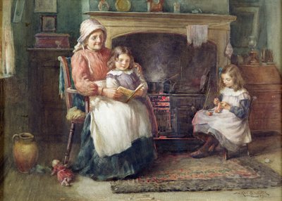 Bedtime Story, 1910 by William Kay Blacklock